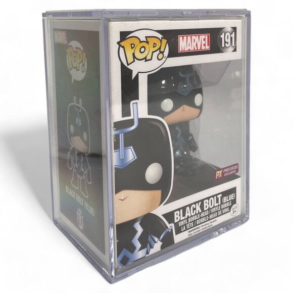 Funko Pop! Marvel: Black Bolt (Blue) #191 Exclusive SIGNED by Anson Mount - Picture 4 of 8